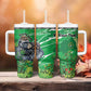 Personalized Rwanda Kwita Izina 2025 Tumbler With Handle Gorilla Naming Day - African Pride