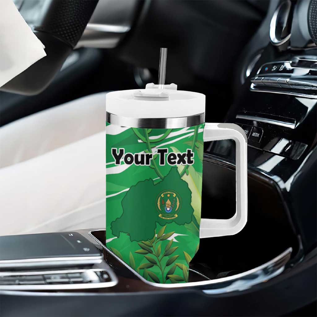 Personalized Rwanda Kwita Izina 2025 Tumbler With Handle Gorilla Naming Day - African Pride