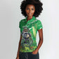 Personalized Rwanda Kwita Izina 2025 Women Polo Shirt Gorilla Naming Day - African Pride