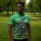 Personalized Rwanda Kwita Izina Zipper Polo Shirt Name a Gorilla - Save a Species