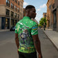 Personalized Rwanda Kwita Izina Zipper Polo Shirt Name a Gorilla - Save a Species