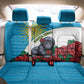 Rwanda’s Gorilla Naming Back Car Seat Cover Baby Gorilla Coat Of Arms With Red Rose - African Pride