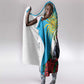 Rwanda’s Gorilla Naming Hooded Blanket Baby Gorilla Coat Of Arms With Red Rose - African Pride