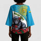 Personalized Rwanda Baby Gorilla Kimono Sleeve Blouse Kwita Izina 2025