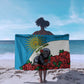 Rwanda’s Gorilla Naming Sarong Baby Gorilla Coat Of Arms With Red Rose - African Pride