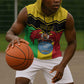 Personalized Afro Mali Vulture Sleeveless Hoodie Coat Of Arms - Bogolan Pattern - African Pride
