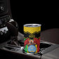 Personalized Afro Mali Vulture Tumbler Cup Coat Of Arms - Bogolan Pattern