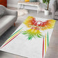 Mali Football Custom Area Rug Go Eagles - White Color