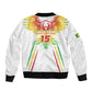 Mali Football Custom Bomber Jacket Go Eagles - White Color