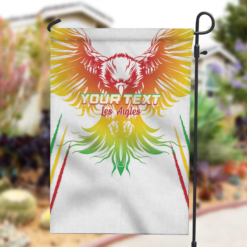 Mali Football Custom Garden Flag Go Eagles - White Color