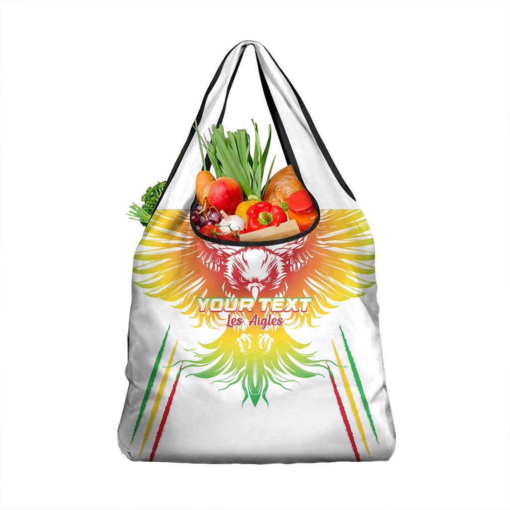 Mali Football Custom Grocery Bag Go Eagles - White Color