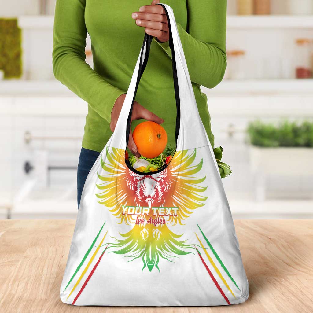 Mali Football Custom Grocery Bag Go Eagles - White Color