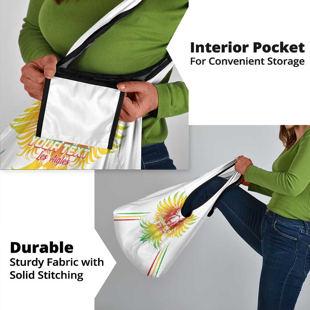 Mali Football Custom Grocery Bag Go Eagles - White Color