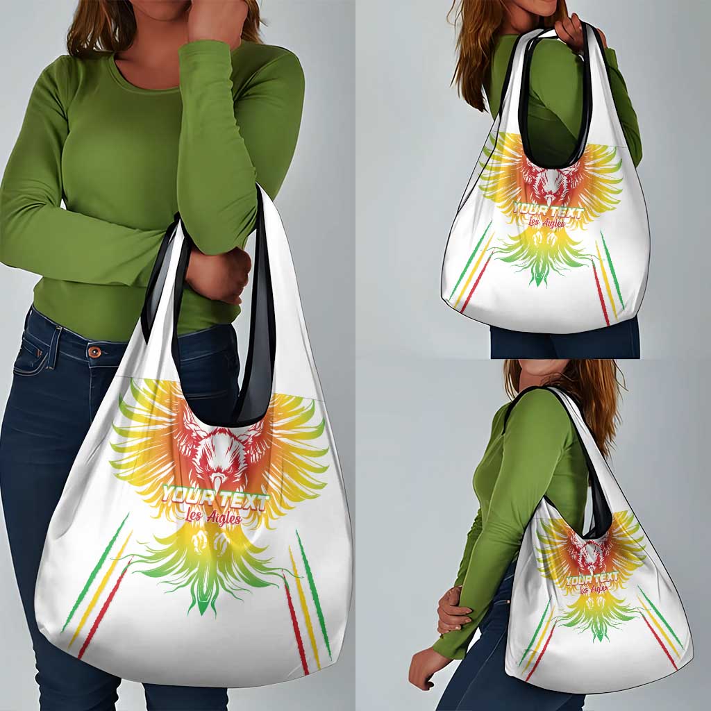 Mali Football Custom Grocery Bag Go Eagles - White Color