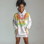 Mali Football Custom Hoodie Dress Go Eagles - White Color