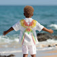 Mali Football Custom Kid Hawaiian Shirt Go Eagles - White Color