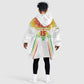Mali Football Custom Kid Wearable Blanket Hoodie Go Eagles - White Color