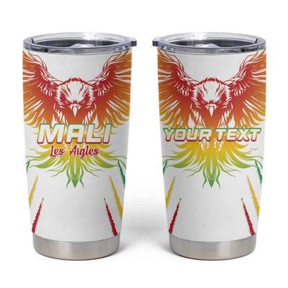Mali Football Custom Tumbler Cup Go Eagles - White Color