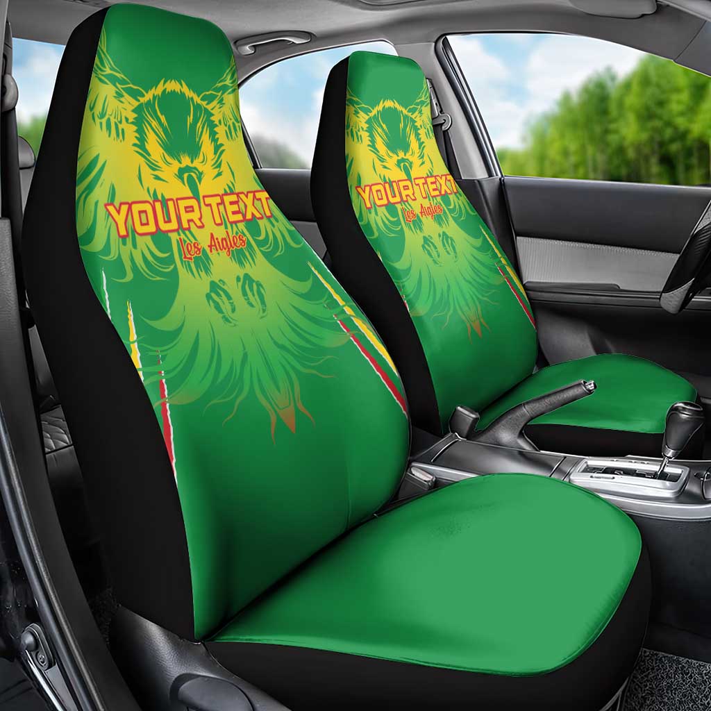 Mali Football Custom Car Seat Cover Go Eagles - Green Color