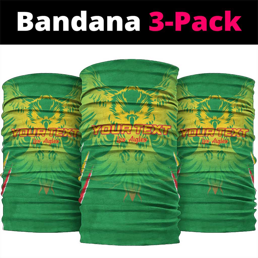 Mali Football Neck Gaiter Go Eagles - Green Color - African Pride