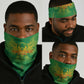 Mali Football Neck Gaiter Go Eagles - Green Color - African Pride