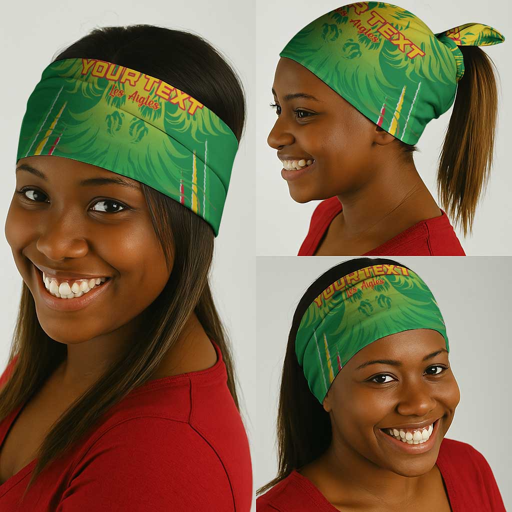 Mali Football Neck Gaiter Go Eagles - Green Color - African Pride