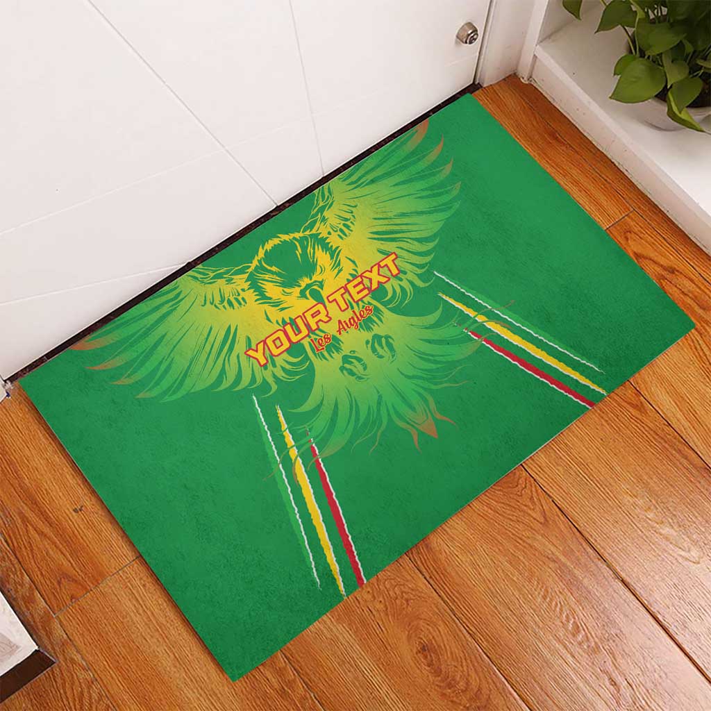 Mali Football Custom Rubber Doormat Go Eagles - Green Color