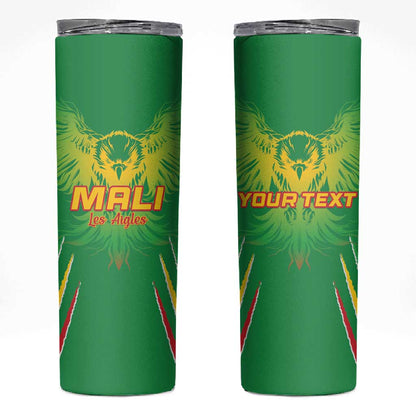 Mali Football Custom Skinny Tumbler Go Eagles - Green Color