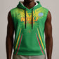 Mali Football Custom Sleeveless Hoodie Go Eagles - Green Color - African Pride
