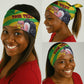 Personalized Afro Mali Vulture Neck Gaiter Flag Map - Bogolan Pattern LT15