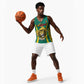 Custom Afro Cameroun Football Basketball Jersey Go Les Lions Indomptables - African Pride