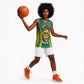 Custom Afro Cameroun Football Basketball Jersey Go Les Lions Indomptables - African Pride