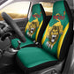 Custom Afro Cameroun Football Car Seat Cover Go Les Lions Indomptables