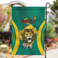 Custom Afro Cameroun Football Garden Flag Go Les Lions Indomptables