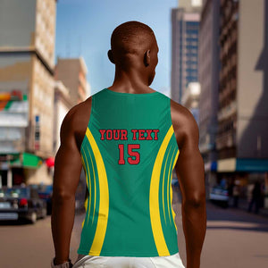 Custom Afro Cameroun Football Men Tank Top Go Les Lions Indomptables