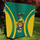 Custom Afro Cameroun Football Quilt Go Les Lions Indomptables