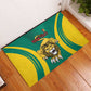 Custom Afro Cameroun Football Rubber Doormat Go Les Lions Indomptables