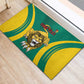 Custom Afro Cameroun Football Rubber Doormat Go Les Lions Indomptables