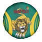 Custom Afro Cameroun Football Spare Tire Cover Go Les Lions Indomptables