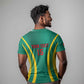 Custom Afro Cameroun Football T shirt Go Les Lions Indomptables