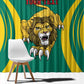 Custom Afro Cameroun Football Window Curtain Go Les Lions Indomptables