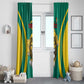 Custom Afro Cameroun Football Window Curtain Go Les Lions Indomptables