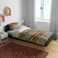 Leopards and Zebra Skins Bedding Set Mix African Pattern