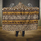 Leopards and Zebra Skins Hooded Blanket Mix African Pattern