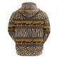 Leopards and Zebra Skins Hoodie Mix African Pattern