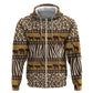Leopards and Zebra Skins Hoodie Mix African Pattern