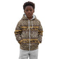Leopards and Zebra Skins Kid Hoodie Mix African Pattern