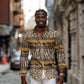 Leopards and Zebra Skins Long Sleeve Button Shirt Mix African Pattern