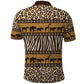 Leopards and Zebra Skins Polo Shirt Mix African Pattern