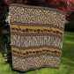 Leopards and Zebra Skins Quilt Mix African Pattern